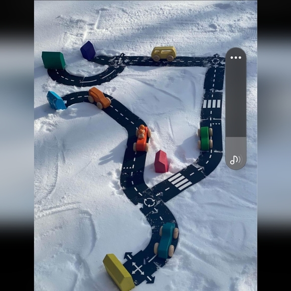 Roadway tracks - play roads - way to play inspired for open ended play - Picture 3 of 3